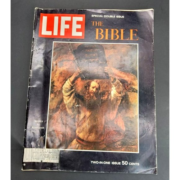 Life Magazine The Bible Double Edition Christmas 1964 Religion JS8144 - Picture 1 of 12